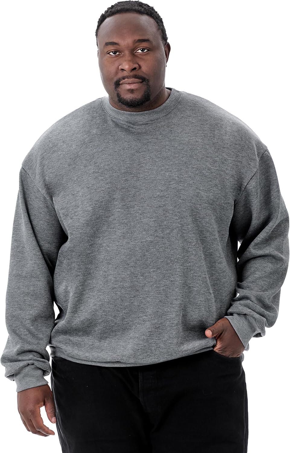 JC DISTRO USA-Made Men's Big Size Mid-Weight Casual Fleece