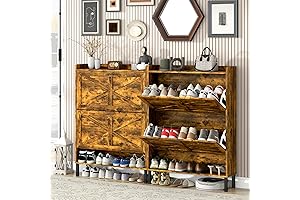 Howcool Freestanding 10-Tier Shoe Storage Cabinet