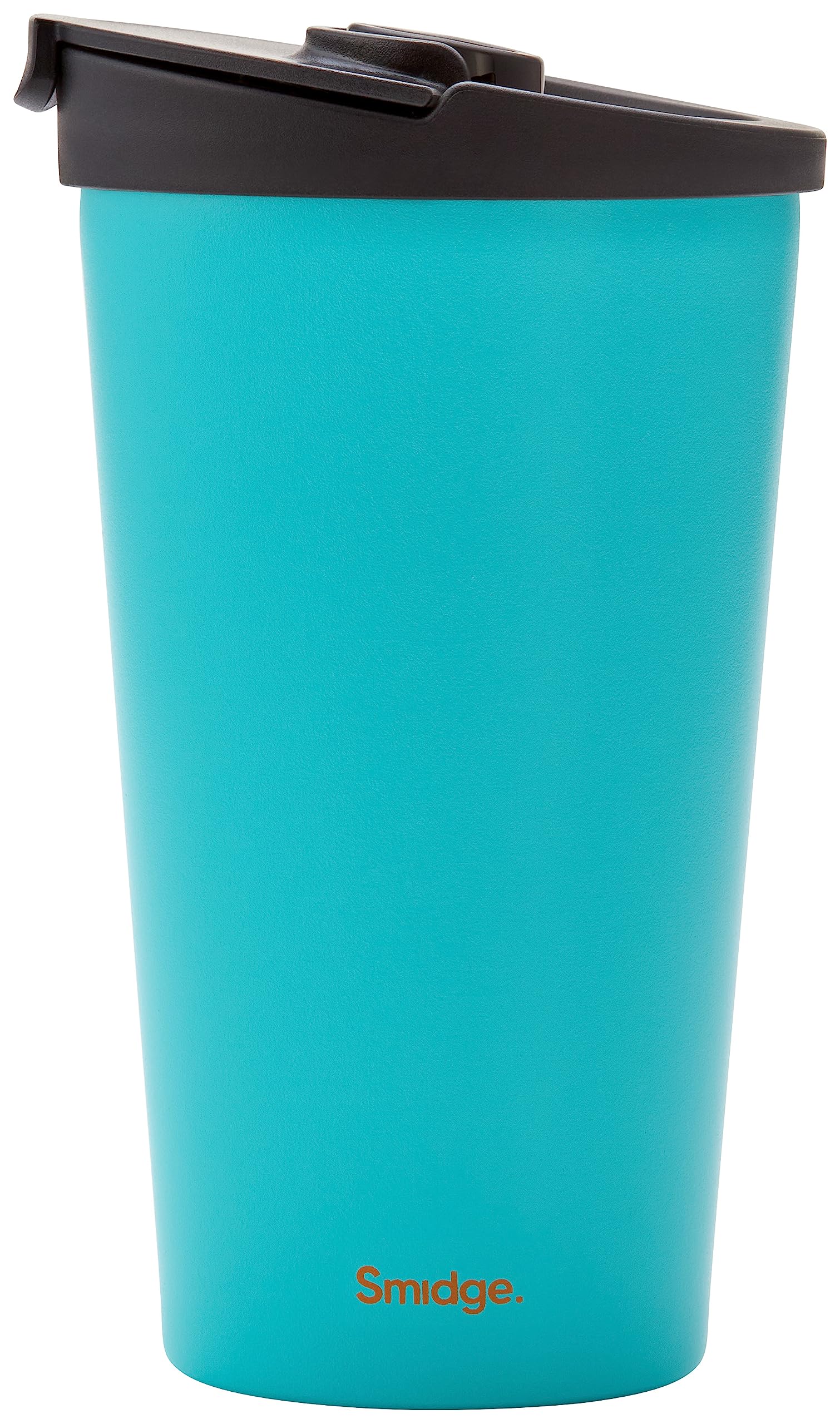 Smidge Travel Cup - 355ml, Aqua, Stainless Steel, Leakproof, Insulated, Hot & Cold Drinks, BPA Free, 355 ml