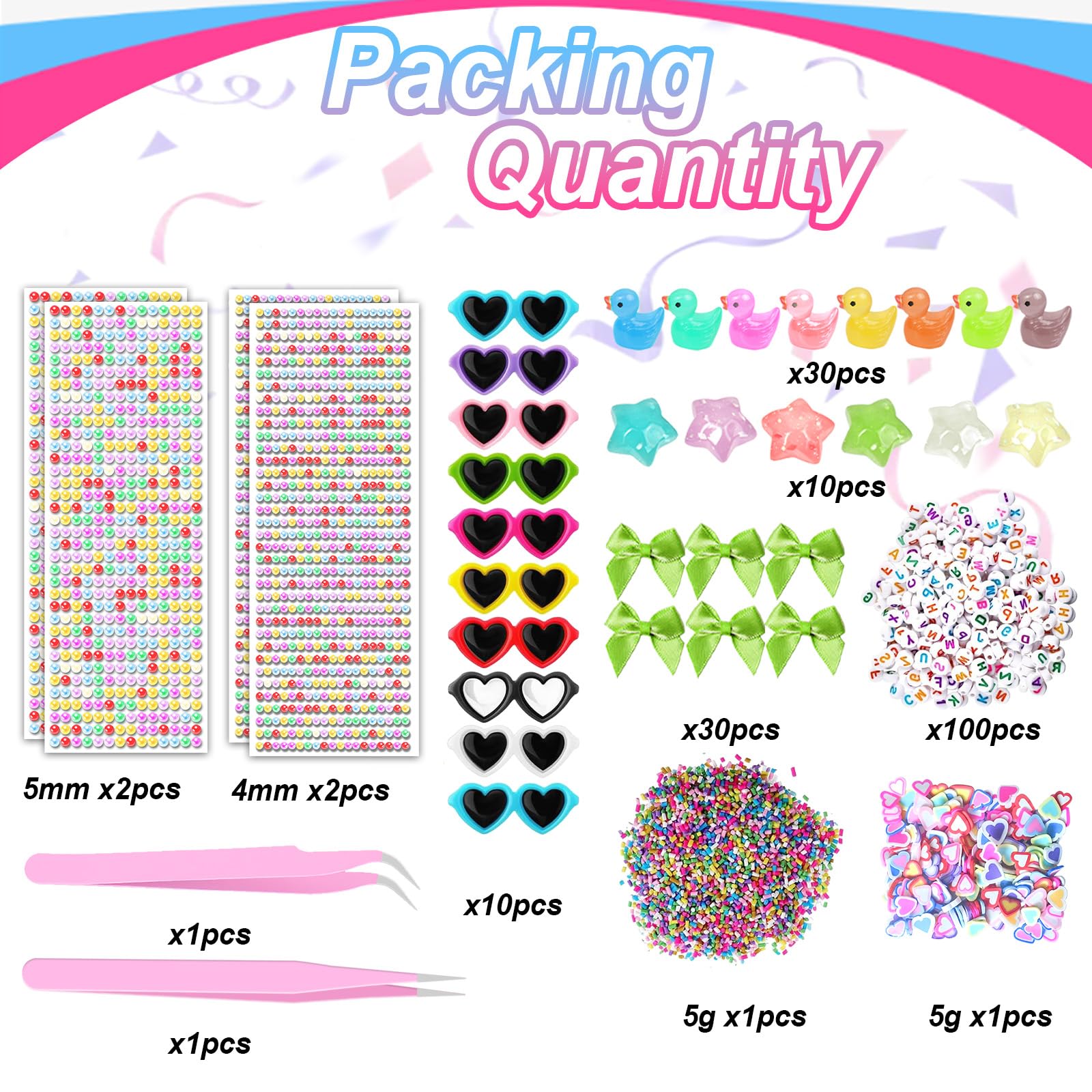 60 Set Cheer Pins Spirit Clips,Clothes Wooden Cheer Pins Include Mini Resin Ducks 60 Mini Bows,Tweezers,Eyeglass and Self Adhesive Stickers Cheer Pin Decorations for Cheerleaders Volleyball Team Bulk