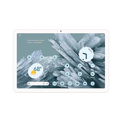 Google Pixel Tablet - Android Tablet with 11-Inch Screen and Extra-Long Battery Life - Hazel - 8 GB RAM - 256 GB