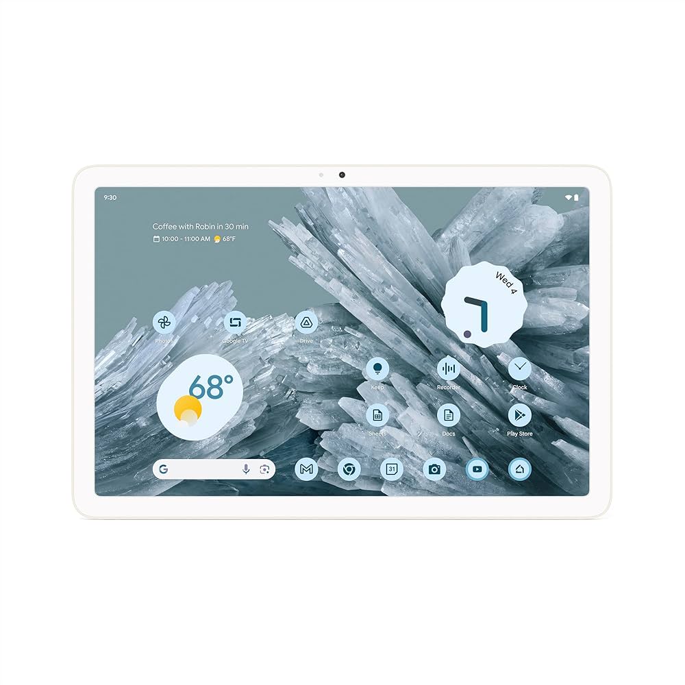 Google Pixel Tablet 10.9インチ ホワイト Google Pixel Tablet 10.95 INCH Porcelain 256GB + 8GB WIFI +