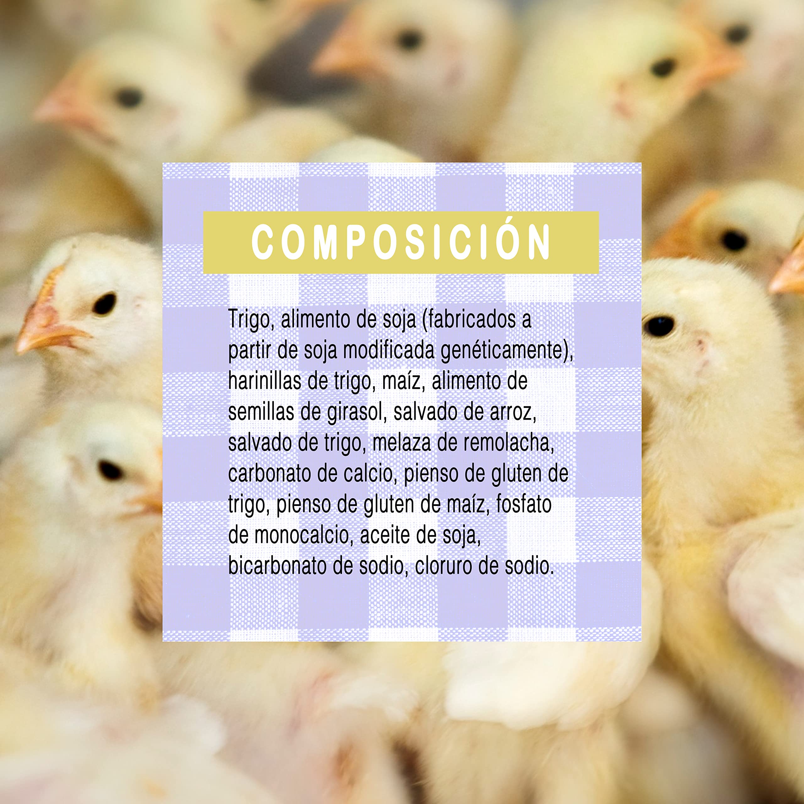 Pienso de Arranque para Pollitos de Gallina - Pienso en Migaja Gold 1&2 - Alimento Completo para el Desarrollo de Pollitos - Saco 5 Kg - Versele Laga