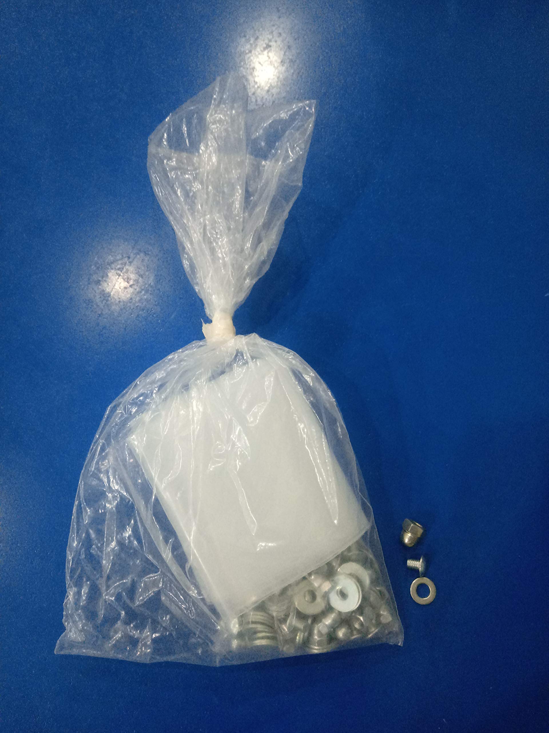 Kit DE Tornillos Broche DE Chapa Piscina GRE DE hasta 1.32 MTRS DE Altura