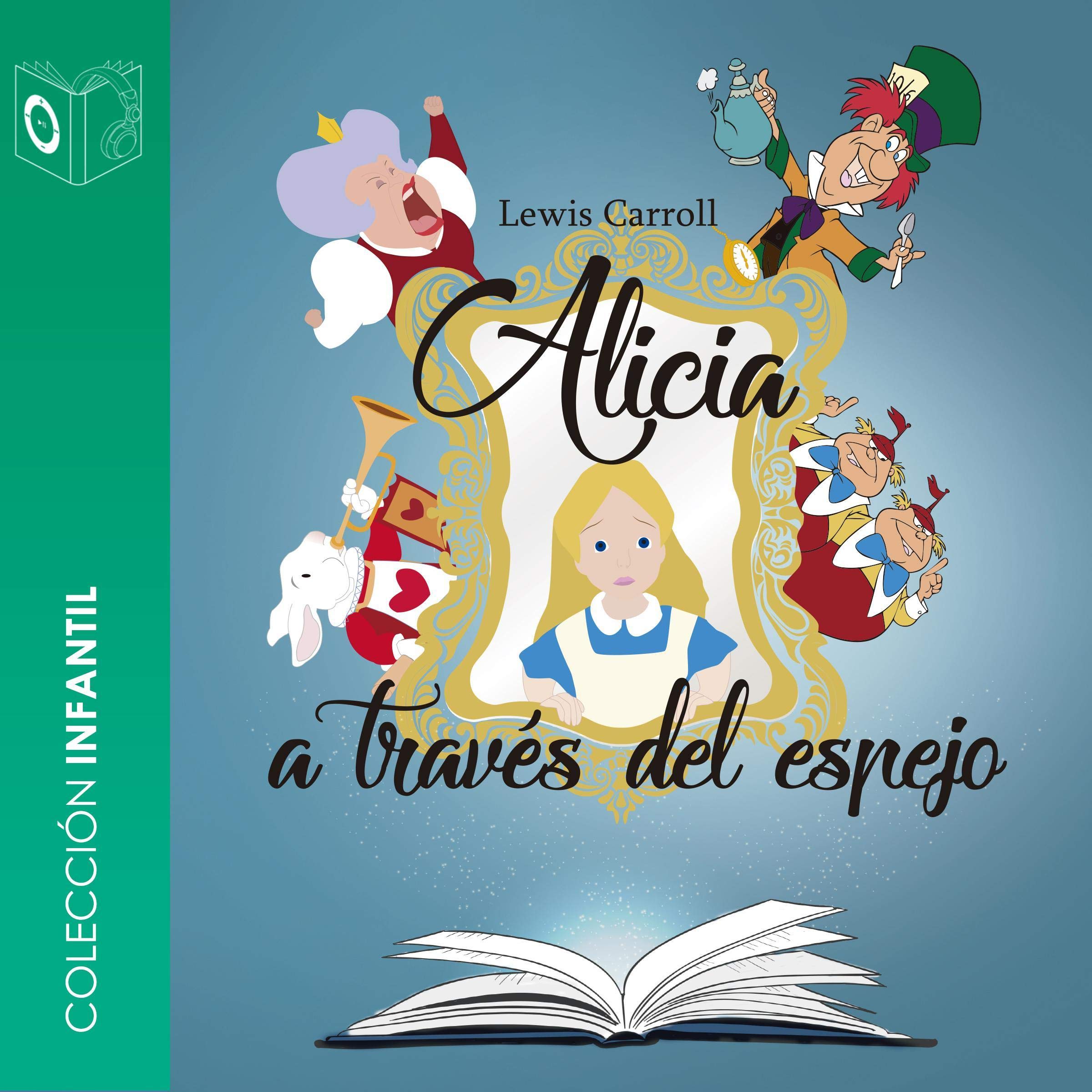 Cover art for Alicia a través del espejo [Through the Looking-Glass]