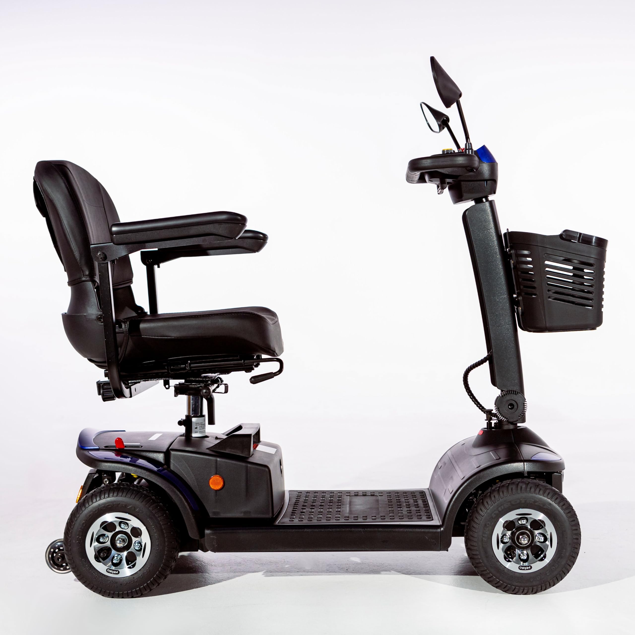 Scooter electrico discapacitado MedicalPro R300, scooter eléctrico minusválido R300 (Plata ruedas neumáticas)