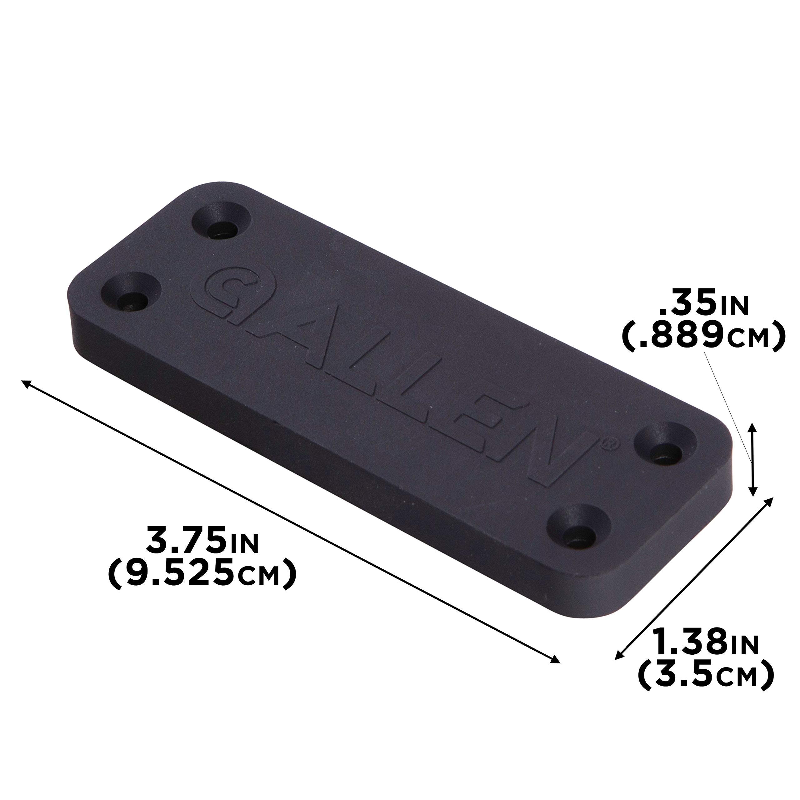 ALLEN Company Magnete per pistola, supporto magnetico rivestito in gomma, 15,9 kg, nero (18530)