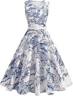 2025 Womens Summer Floral Print Dress Sleeveless Casual Flowy Sundress A Line Ruffle Wedding Guest Outfit Casual Spring Dress - Buy now