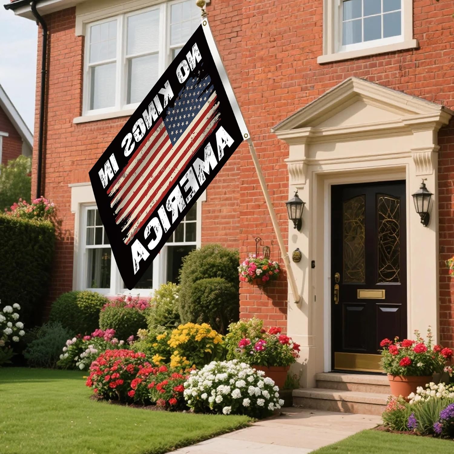 3x5Ft No Kings In Amer-ica Flag for Outside Large Garden Yard Flags Outdoor Decoration - Image 5