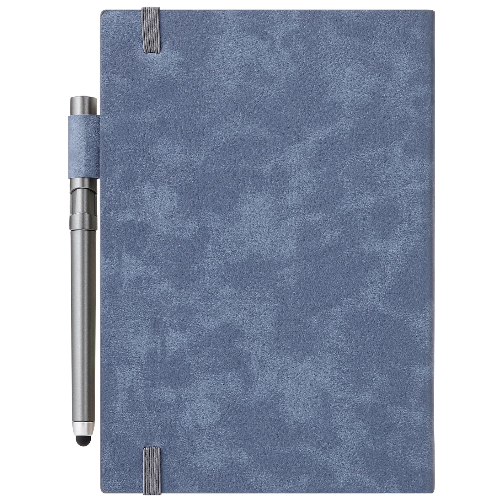 2027 Diary A5 Page a Day,Diary 2027 from Jan to Dec,Full Year Planner 2027,Hardcover Daily Planner with Colorful Monthly Tabs,Pen,Pen Loop, Inner Pocket, Bookmarks (Blue)