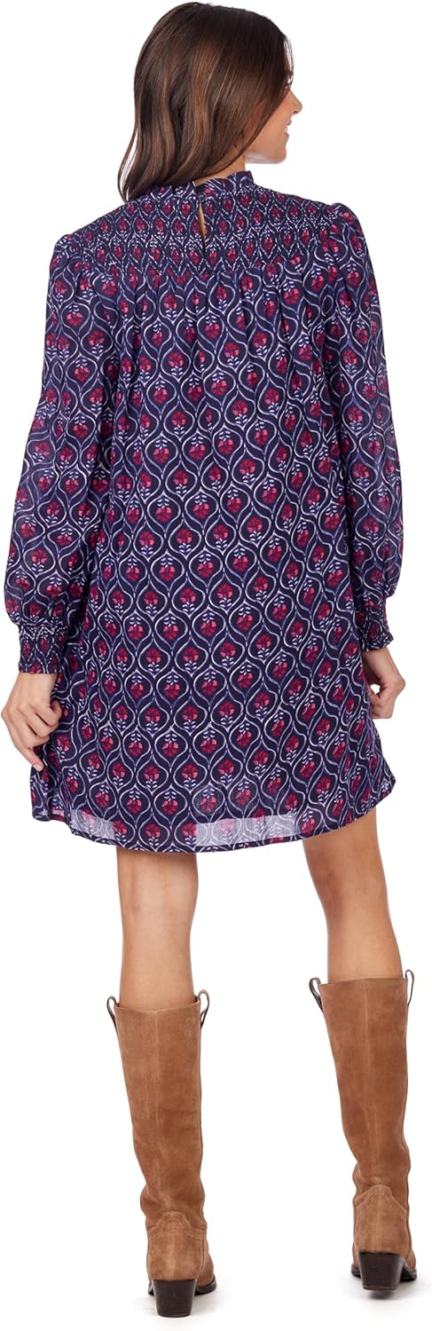 Mud Pie Womens Mud Pie Women Bennington Smocked Dress - Image 4