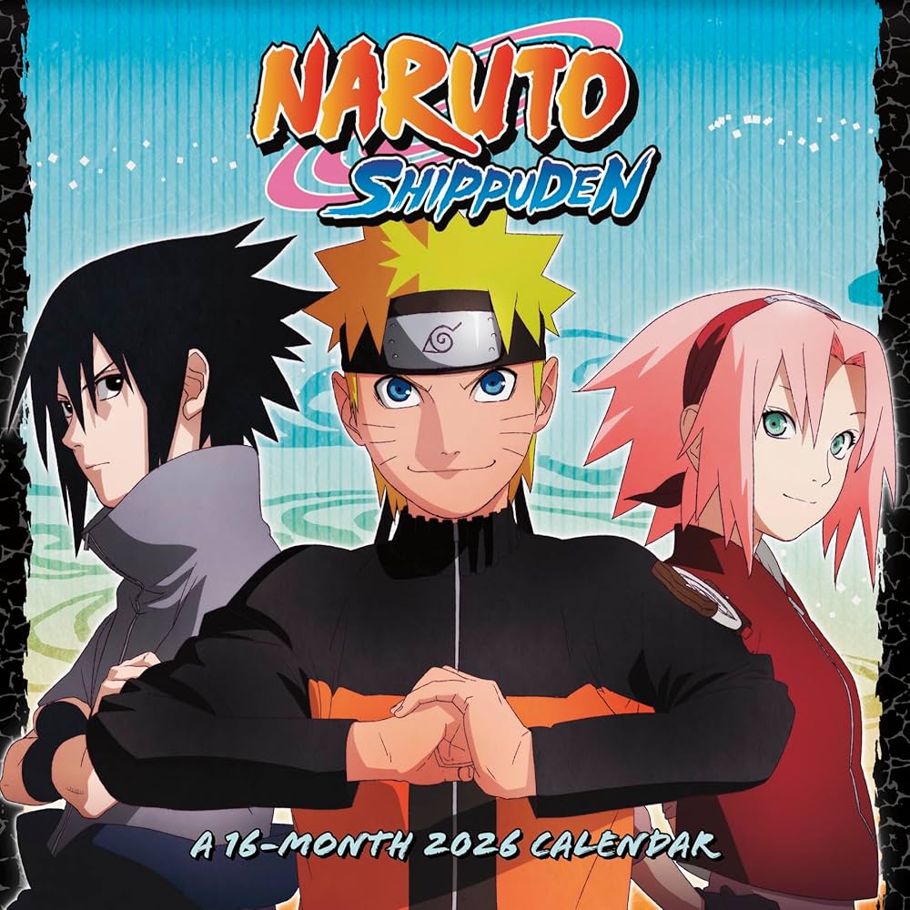 Amazon | 2026年 NARUTO - ナルト 疾風伝 壁掛け カレンダー | Trends