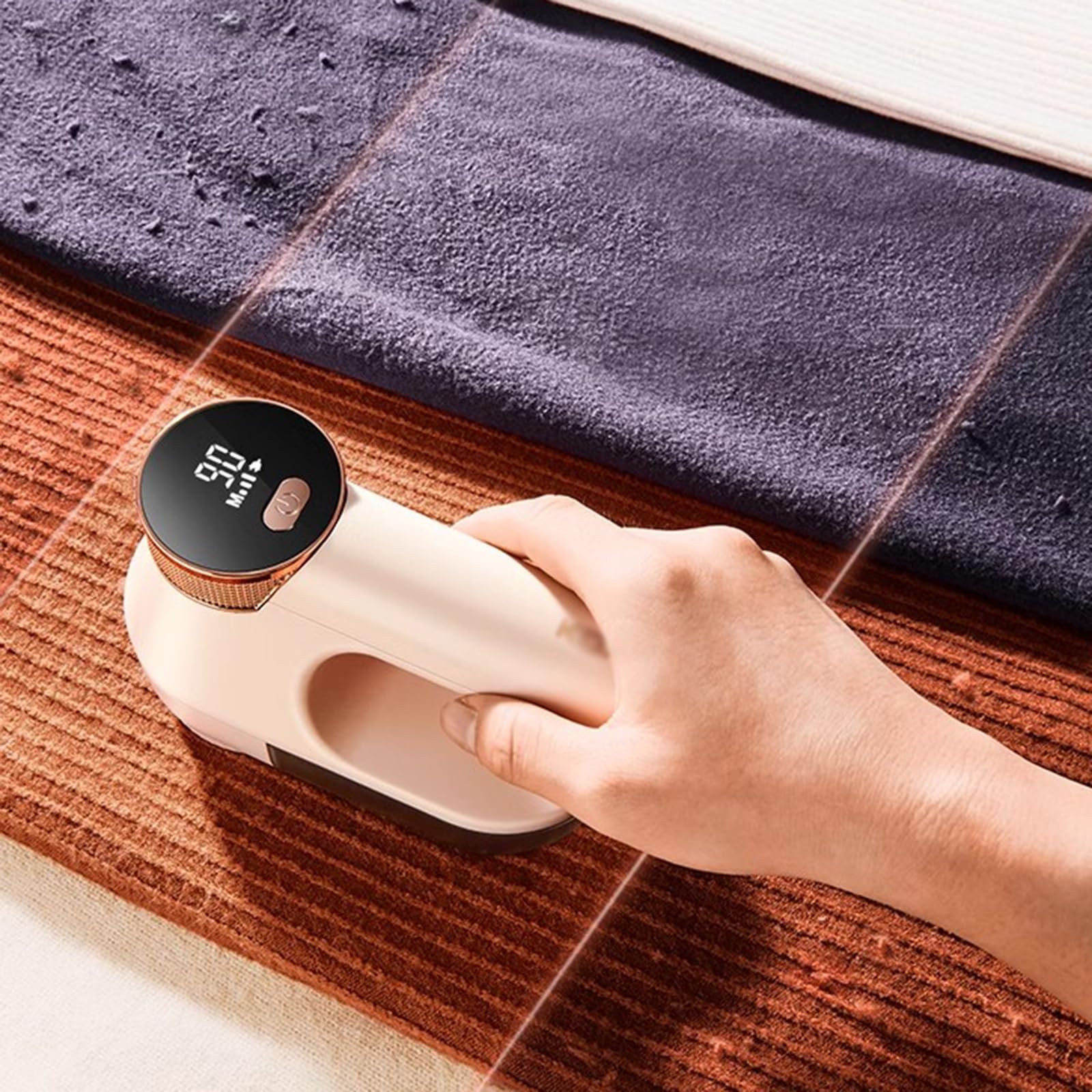 Quitapelusas eléctrico Cortadora de Bolas de Pelo, Carga eléctrica, eliminación de Bolas de Pelo, raspado de Ropa, succión y Afeitado, máquina de Pilling for el hogar Removedor de Pelusa para Ropa