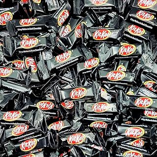 KitKat Dark Chocolate Miniatures, Bulk Pack Individually Wrapped Wafer Candy Bars - 1 Pound (Pack of 1)