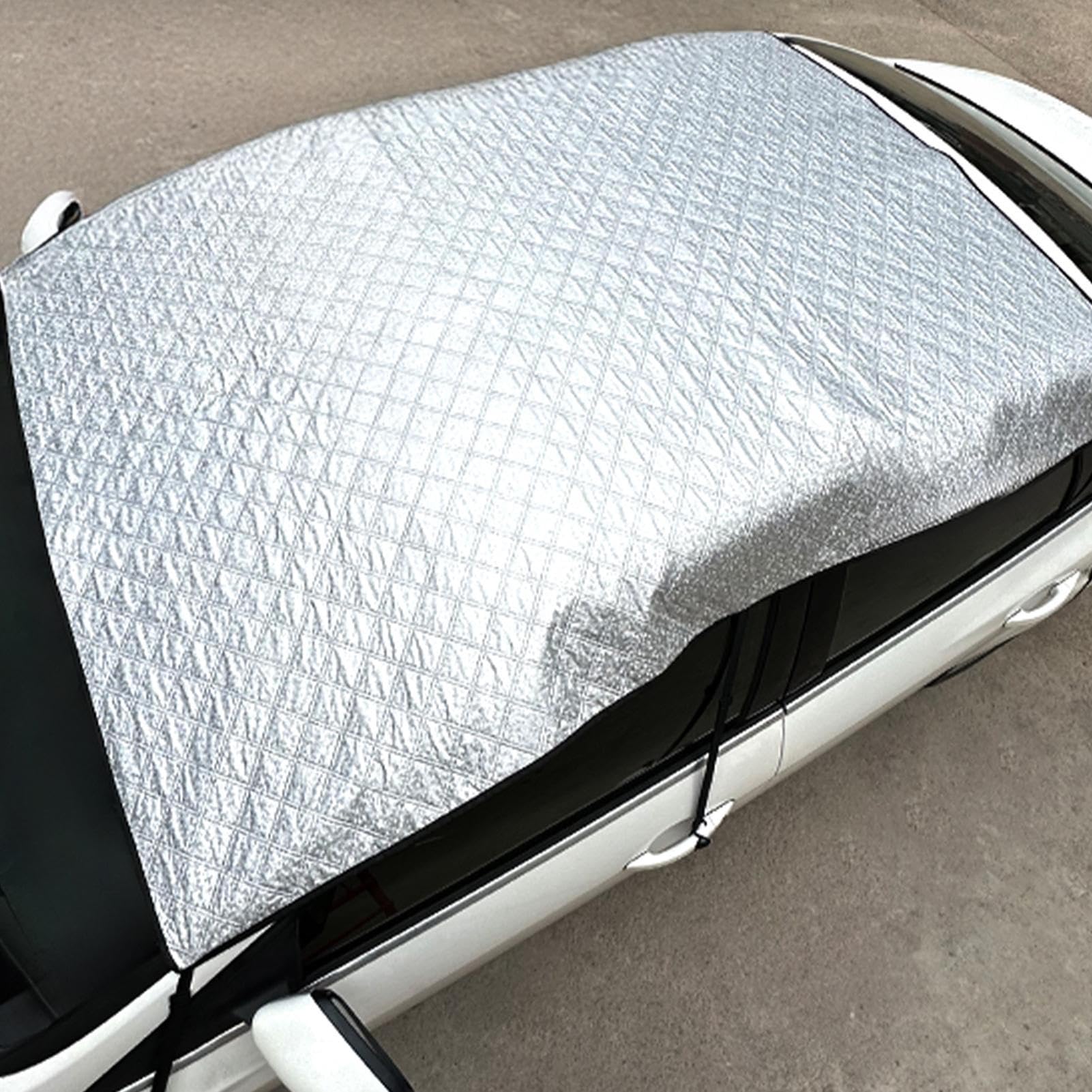 Copertura Per Tetto Apribile - Misura Universale 100x65 Cm, Scudo Termico Per Veicoli, Paralume Per Finestrino Automobilistico | Tettoia Portatile Resistente Ai Raggi UV Con Attacco Elastico Pr