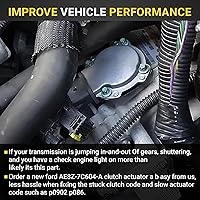 Vista 6 de AE8Z-7C604-A Actuador de embrague de transmisión automática A/B para Ford Focus SE SEL 2012 2013 2014 2015 2016 2017 2018 y Ford Fiesta 2011-2019