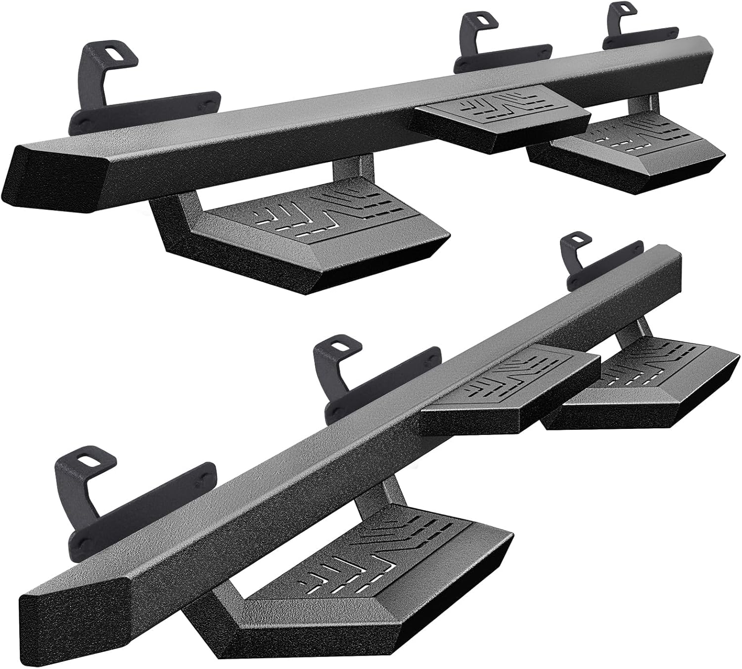 Running boards for 2018-2025 Jeep Wrangler JL 4-Door