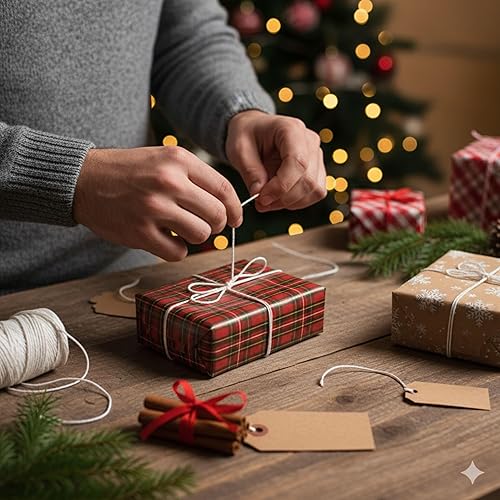 Miniatura 2 de Organic Butcher’s Twine 100 Feet for Cooking & Trussing Meat– 1.2mm Heavy Duty Natural Cotton Kitchen String, Food-Safe & Oven-Safe for Turkey