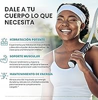 Vista 3 de Electrolitos - Tabletas de electrolitos con magnesio, sodio, potasio, cloruro, vitaminas D3 y B6, polvo de alga Kelp - Pastillas de sal - Fabricadas