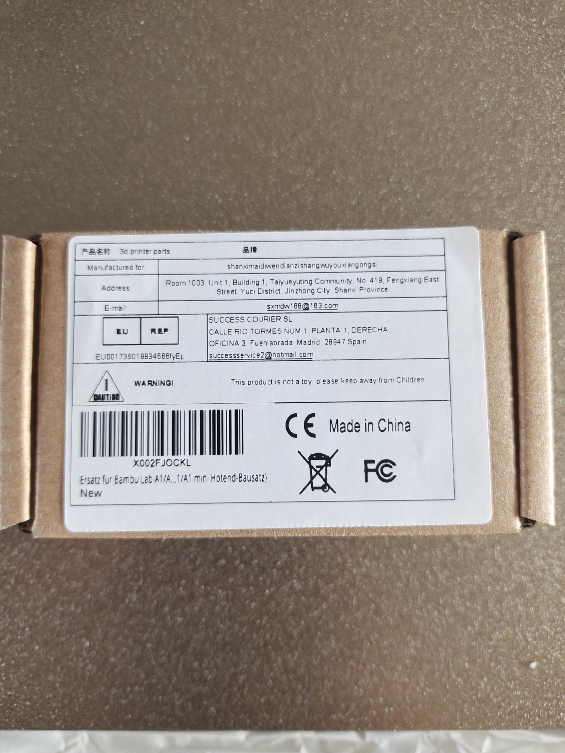 Zamiennik do Bambu Lab A1/A1 Mini Hotend zestaw grzewczy z grzejnikiem i termistorem, szybka głowica drukująca, szybka wymiana (Bambu Lab A1/A1 mini hotend)