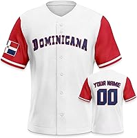 Vista 37 de Custom 2026 World Baseball Jersey Sports Shirt for Fans Men Youth Women Gifts Personalize Your Name Number S-6XL