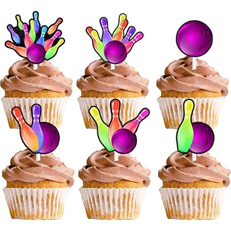 Bowling Cake Decorations for Festive Birthdays
