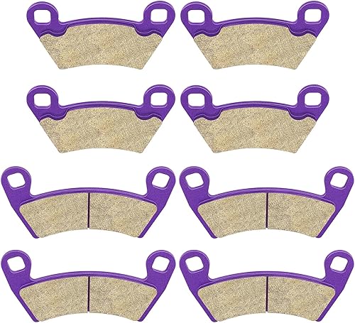 Miniatura 1 de SCITOO Pastillas de freno de fibra de carbono aptas para 08 09 10 11 12 13 14 para Polaris Ranger 10 11 12 13 14 para Polaris RZR