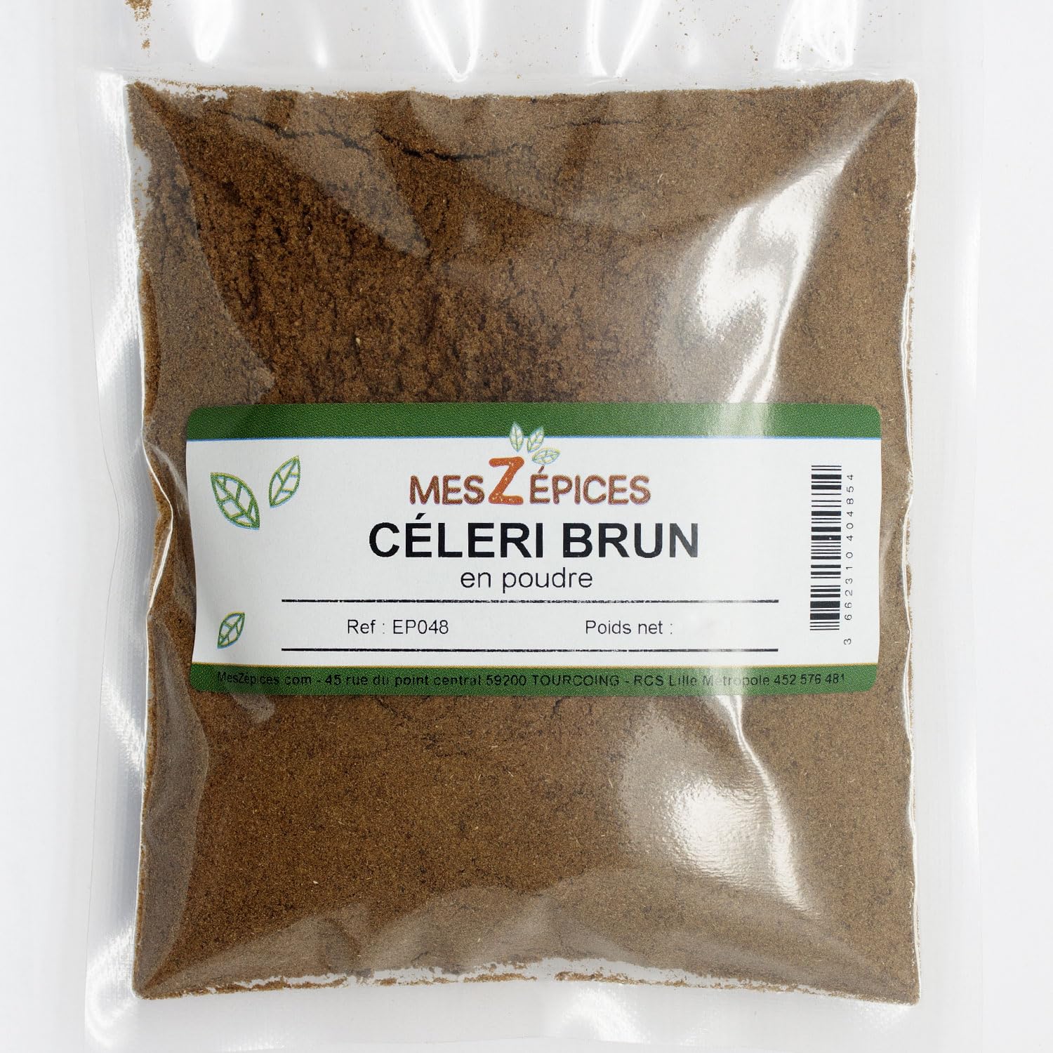 Céleri brun en poudre (graines) - Sachet de 1 kg