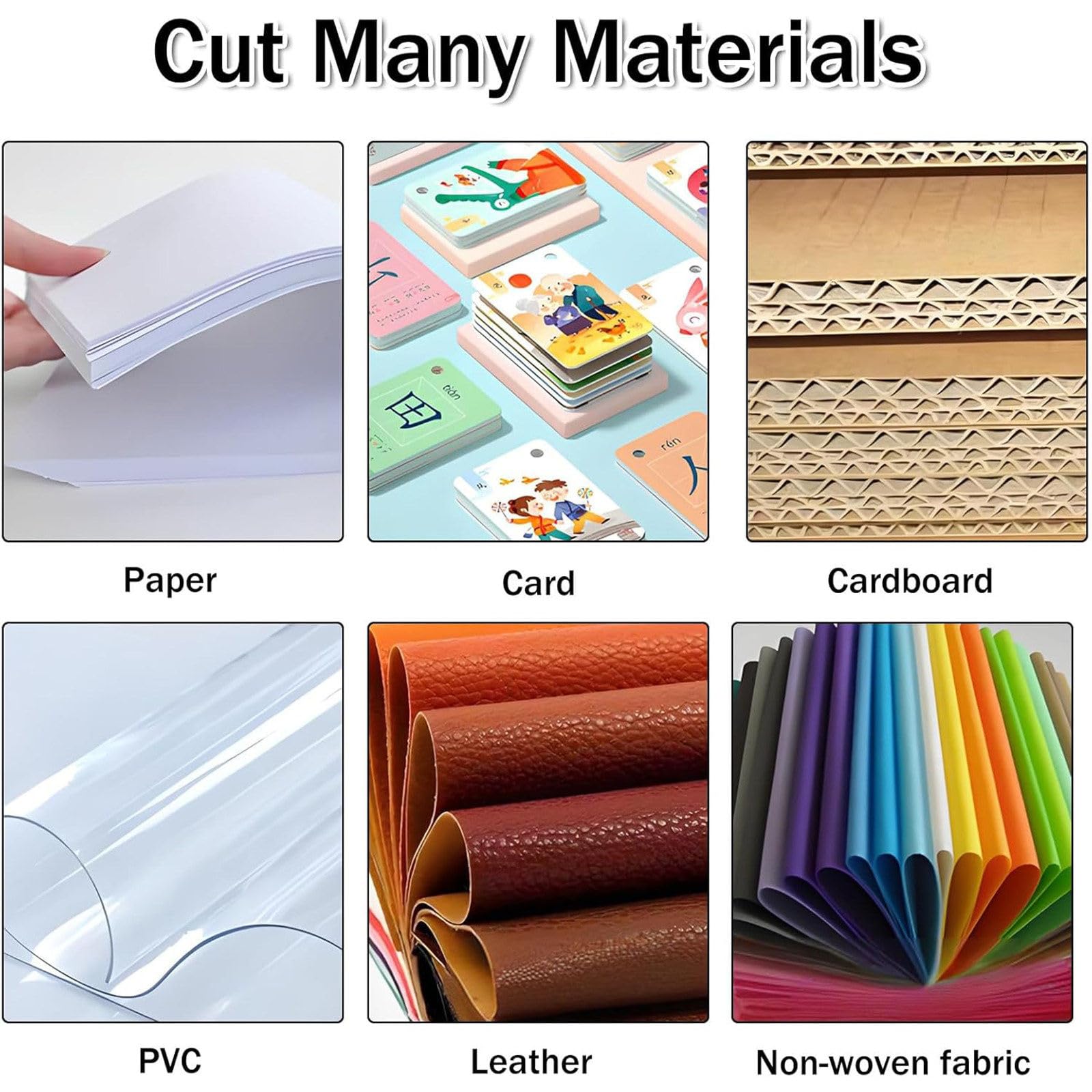 Taglierina per carta resistente, per 400 fogli, stile ghigliottina, formato A4, con protezione automatica di sicurezza e righello laterale per scrapbooking, etichette, biglietti e lavori artigianali