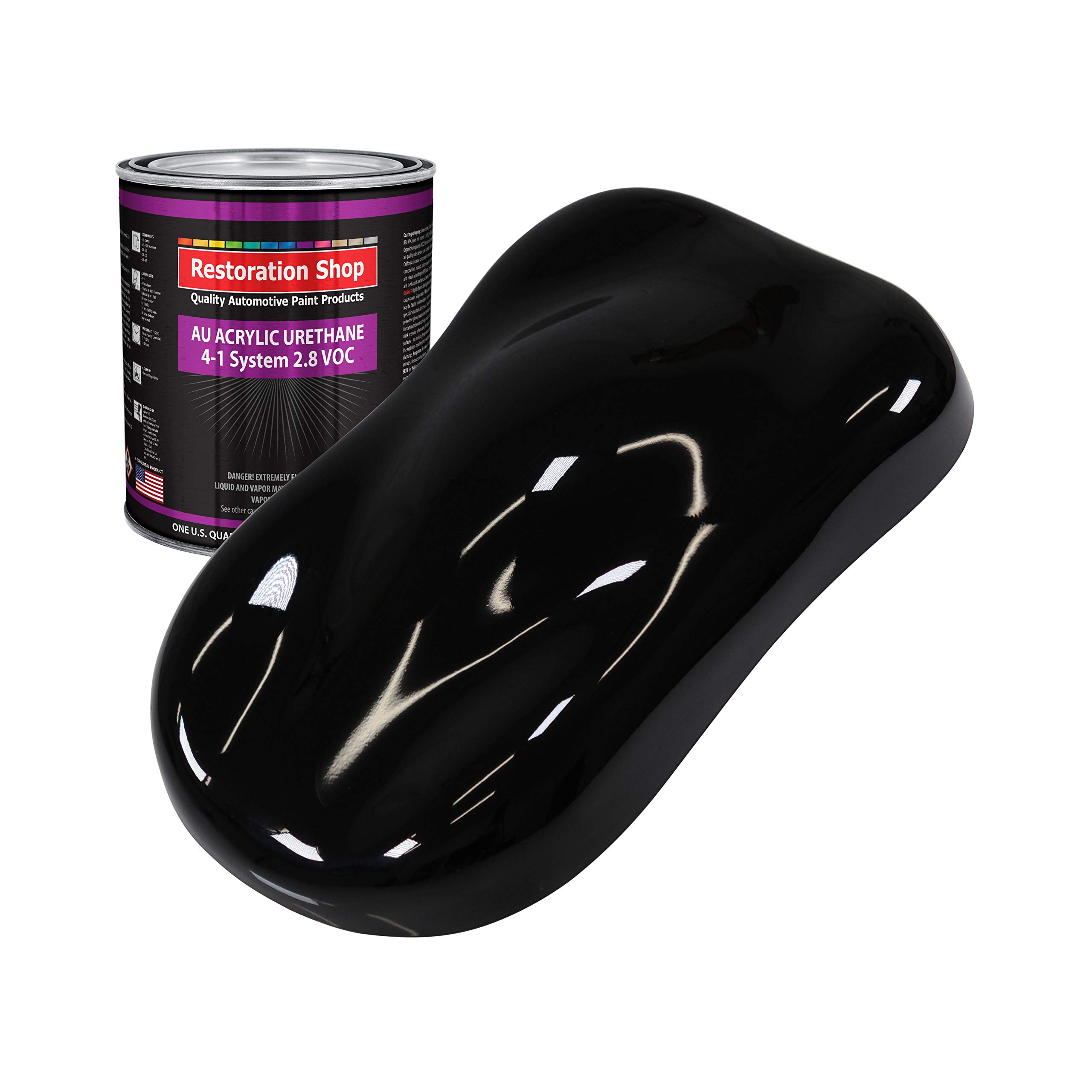 Buy Restoration Shop Jet Black (Gloss) Acrylic Urethane Auto Paint