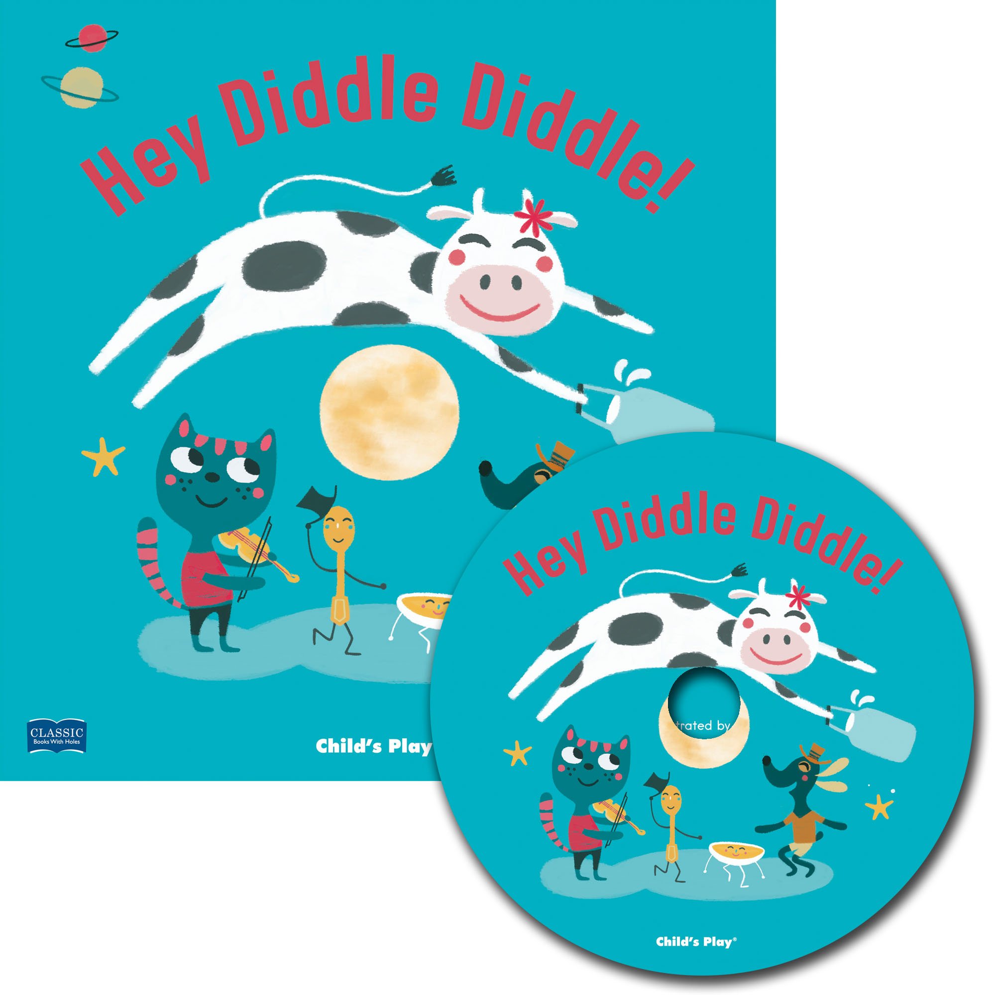 Hey Diddle Diddle (Classic Books with Holes UK Soft Cover with CD)