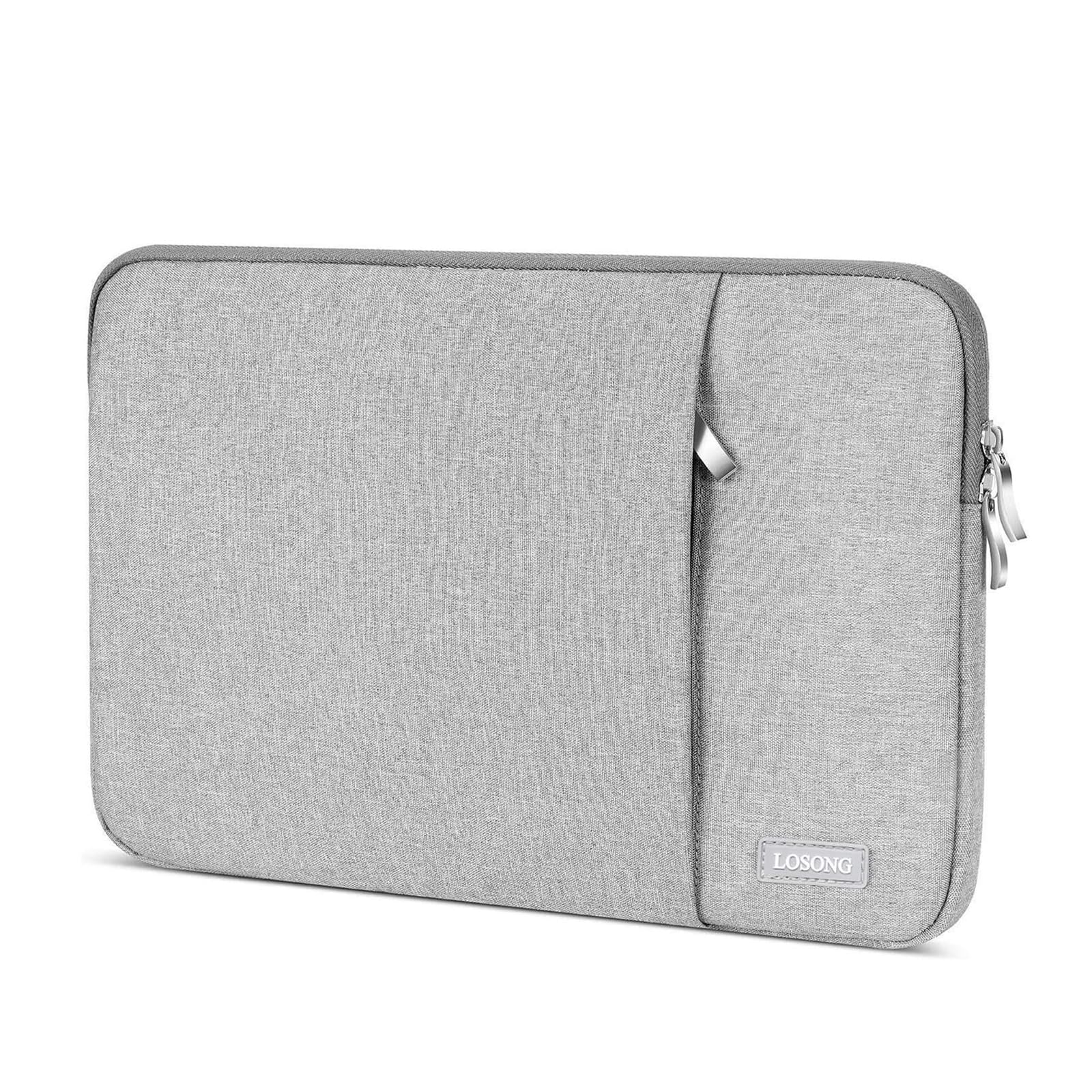 Portable Monitor Case 14 Inch, Protective Carrying Sleeve for Most 14 inch Portable Monitors,Water Resistant Portable Display Bag with Accessory Pocket,Size-13.5"x8.8" Gray