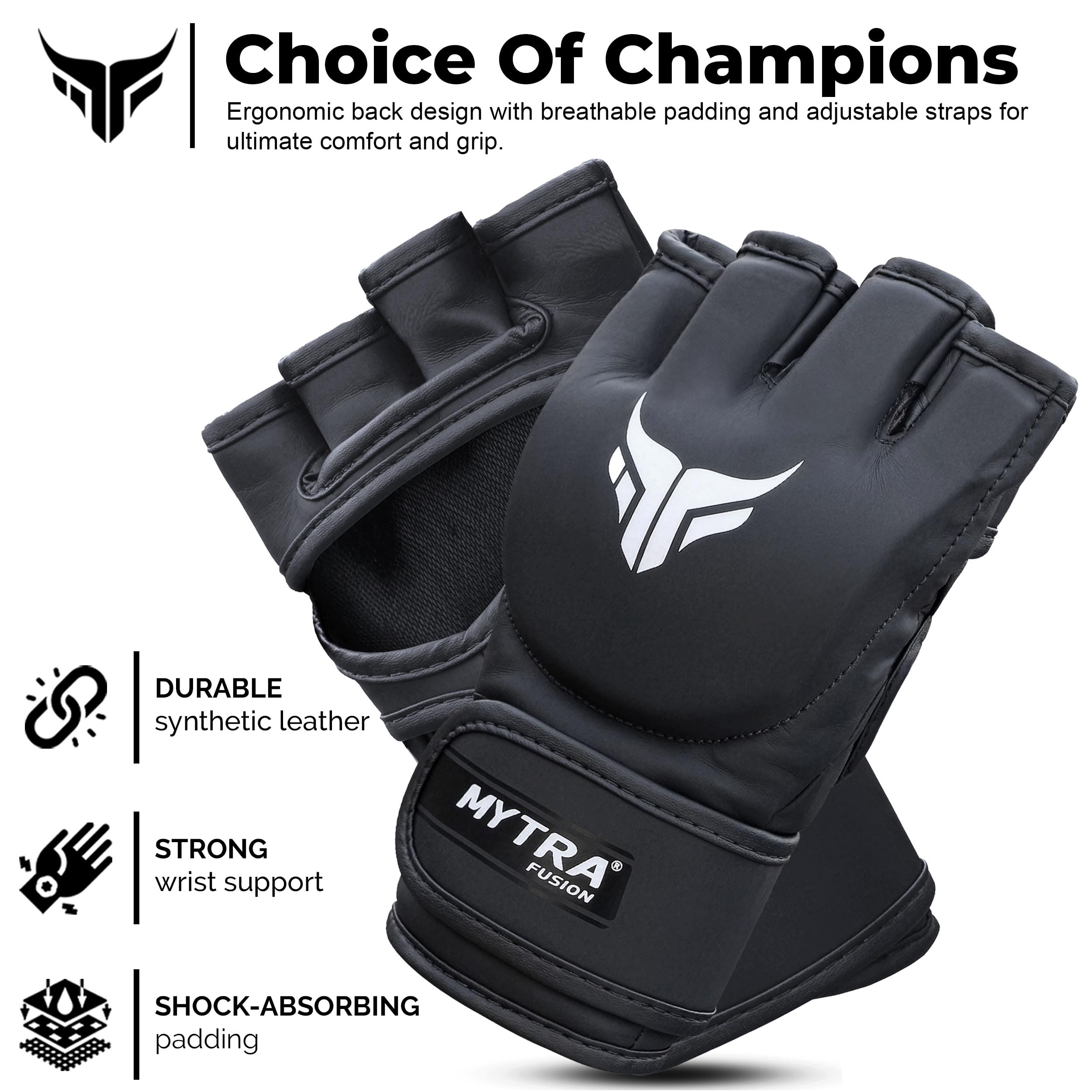 Mytra Fusion MMA Handschuhe Frauen MMA Sparring Handschuhe für Kickboxing Muay Thai Training Cage Fighting und Mixed Martial Arts Grappling Handschuhe