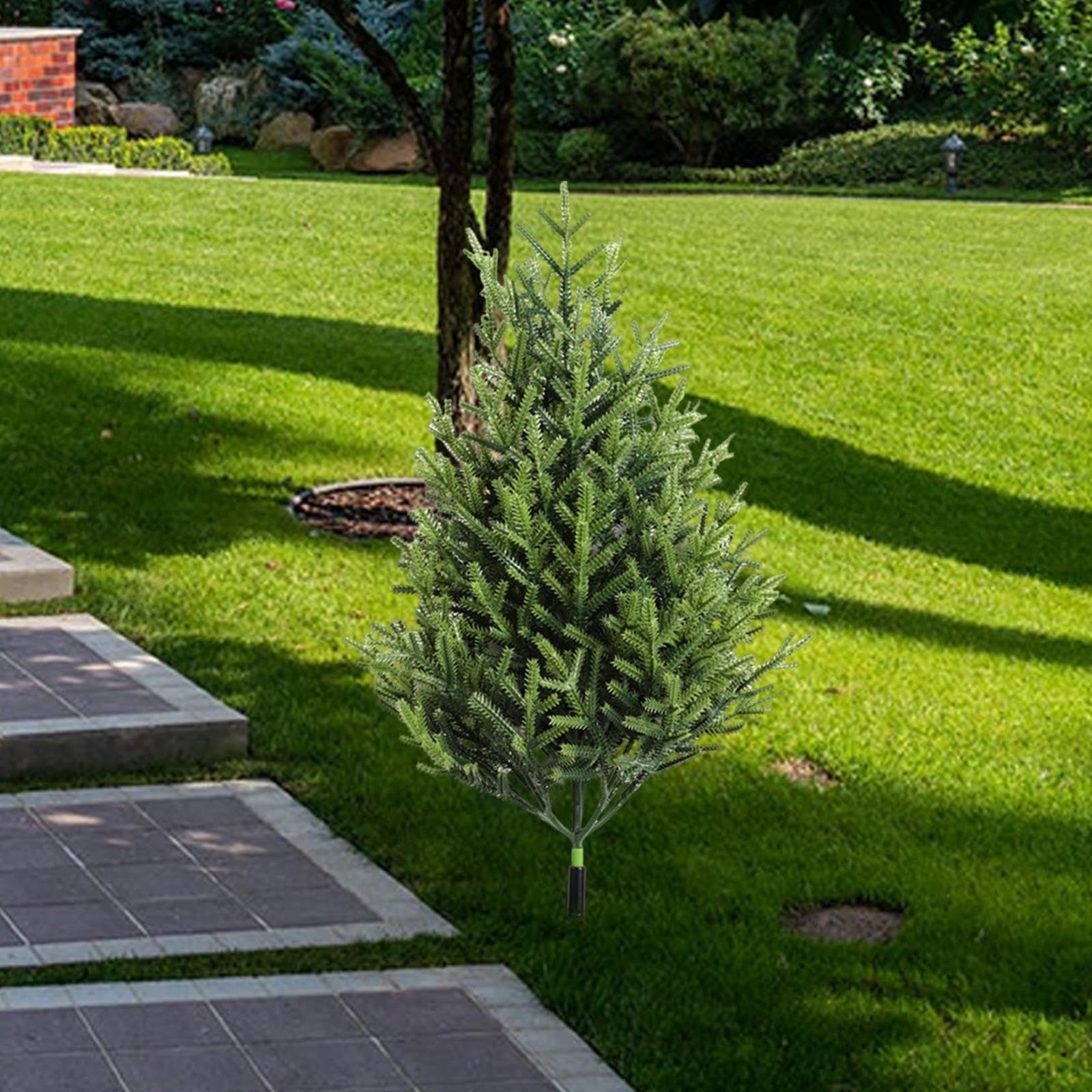 ????? Artificial Topiary Tree Realistic Bushes Plants Decorative Garden Stake for Outside Wedding Indoor, Outdoor Balcony Planter