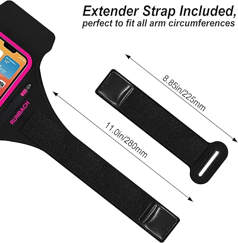 Miniatura 20 de Brazalete para Samsung Galaxy S25 Ultra/S24 Ultra/S23 Ultra/S22 Ultra/S21 Ultra/S20 Ultra/S25+/S24+/S23+/S22+/S21+/S20+/S10+/S9+/S8+, con bolsillo