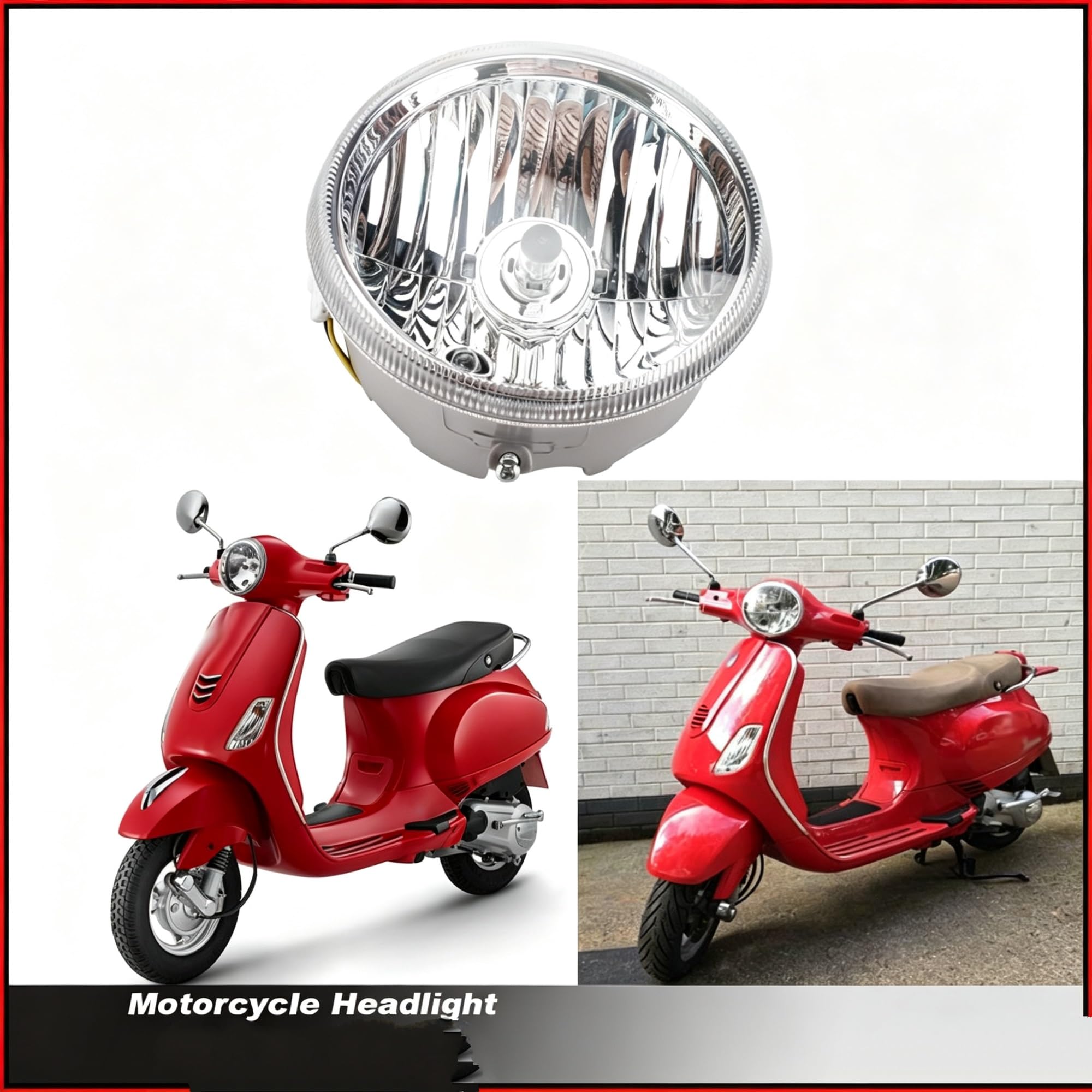 Phare Antibrouillard pour Lampe Avant pour LX150 LX125 Phare Moto LED