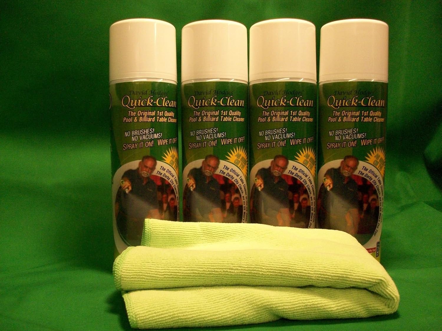 Quick Clean Pool Table Felt Cleaner Starter Kit 44 Cleaner &Towel