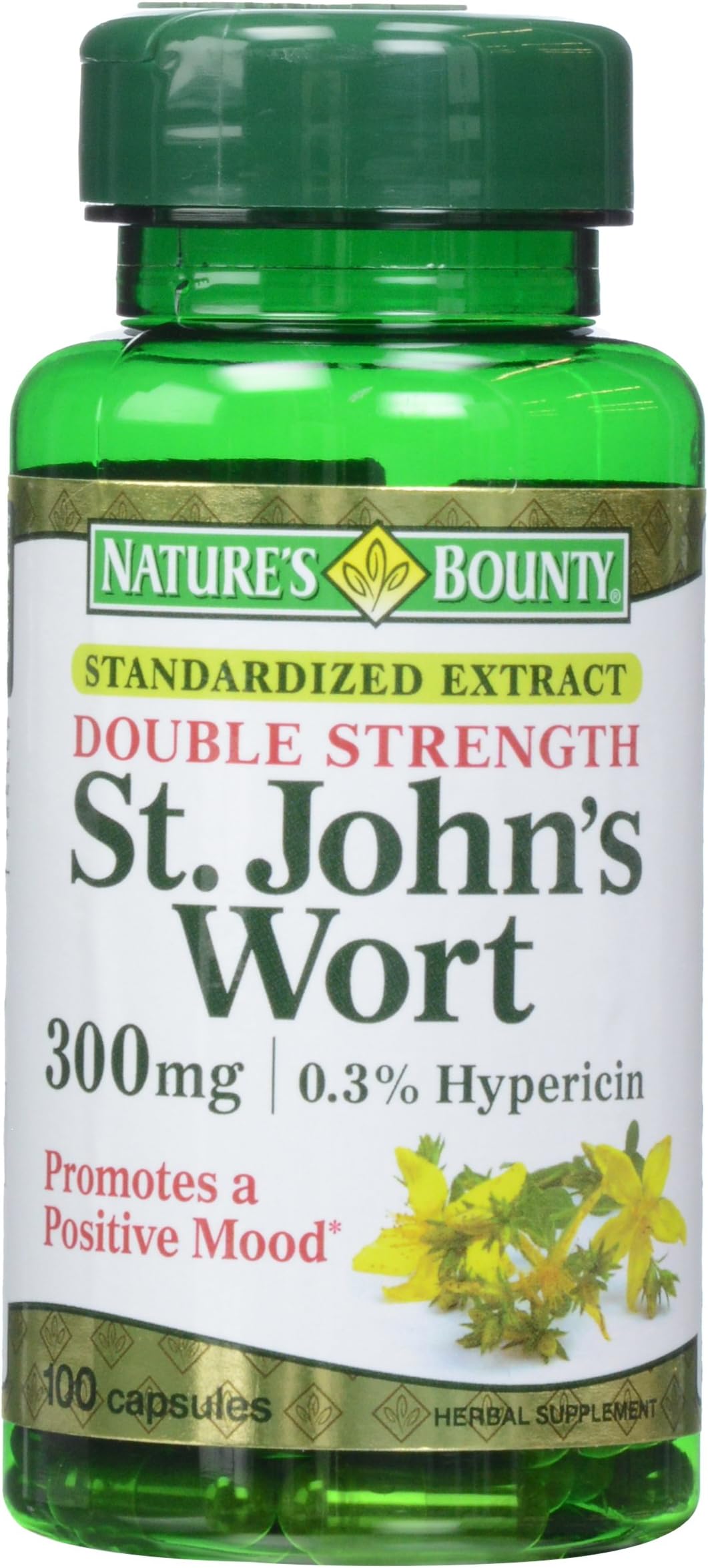 Natures Way St Johns Wort Premium Extract Promotes 