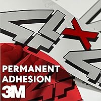 Vista 4 de Calcomanías 4x4 para camiones Chevy Silverado 1998-2007 laterales 1500 2500 HD (recorte (despegue y pegue))