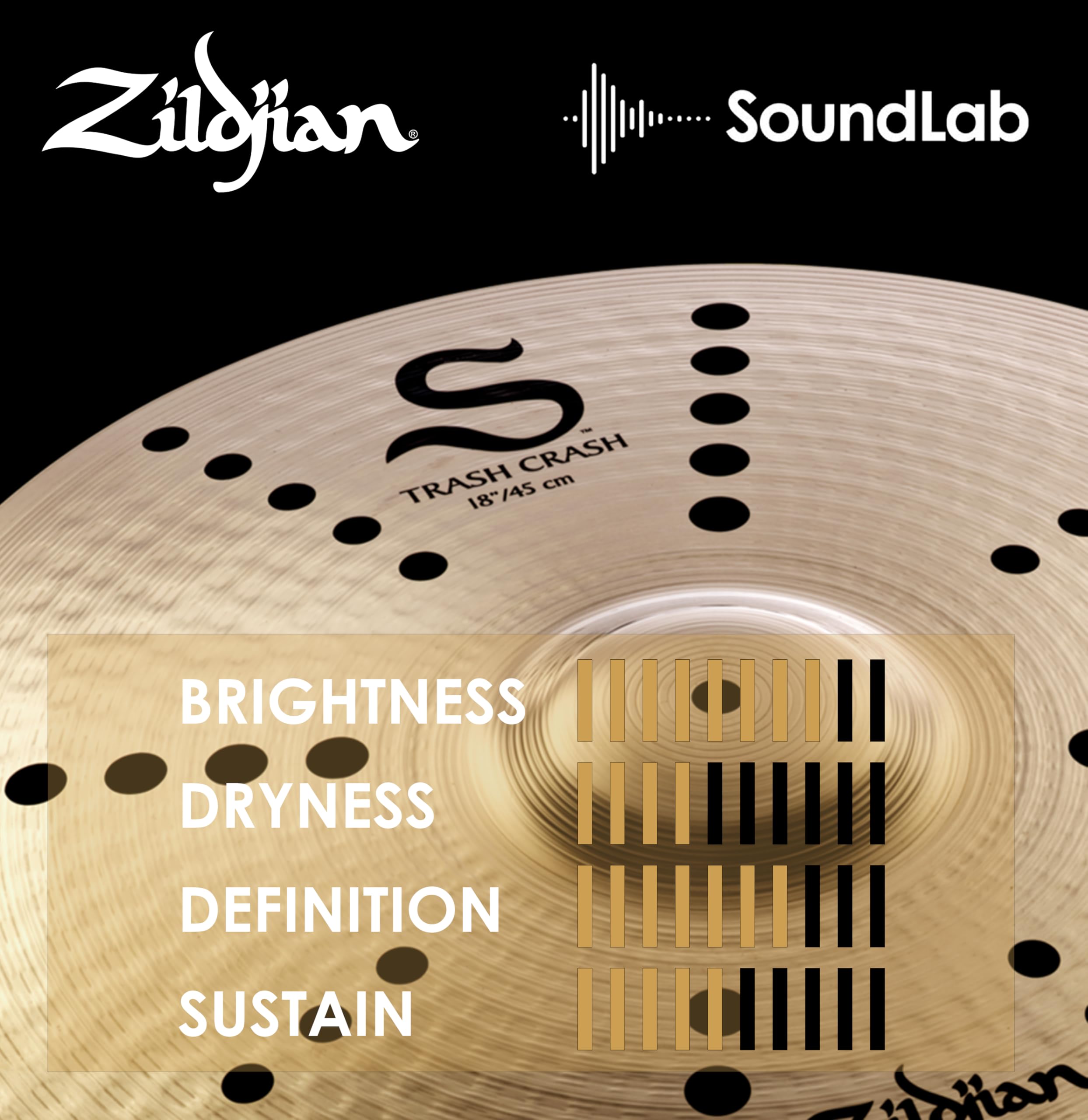 Zildjian S Family Series - 18" Trash Crash Cymbal