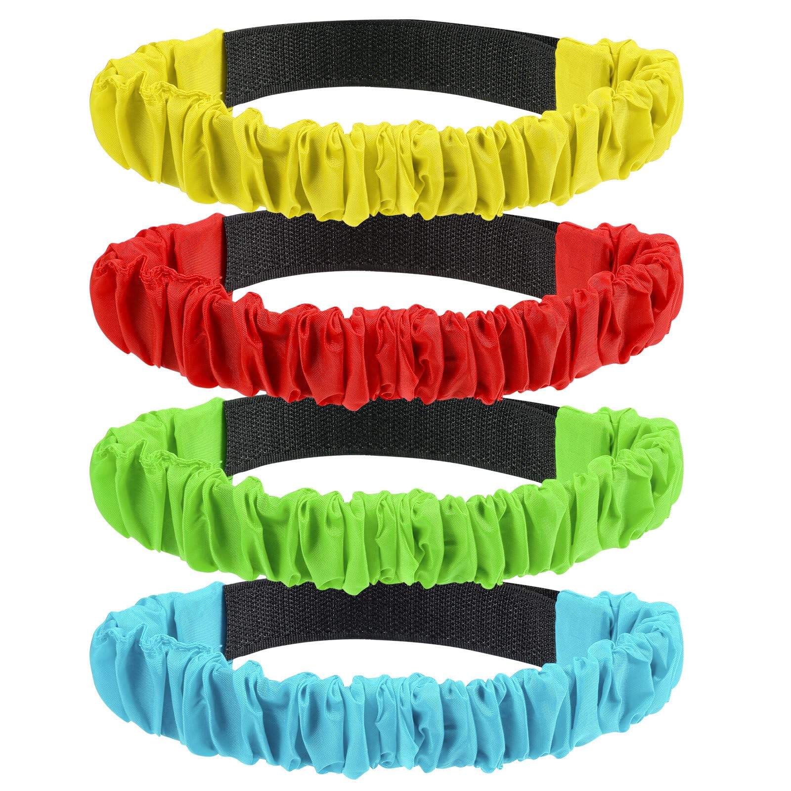 Toddmomy 3 Legged Race Bands 12Pcs Carnival or Field Day Games Relay Race Game Indoor Outdoor Team Building Game Party Supplies