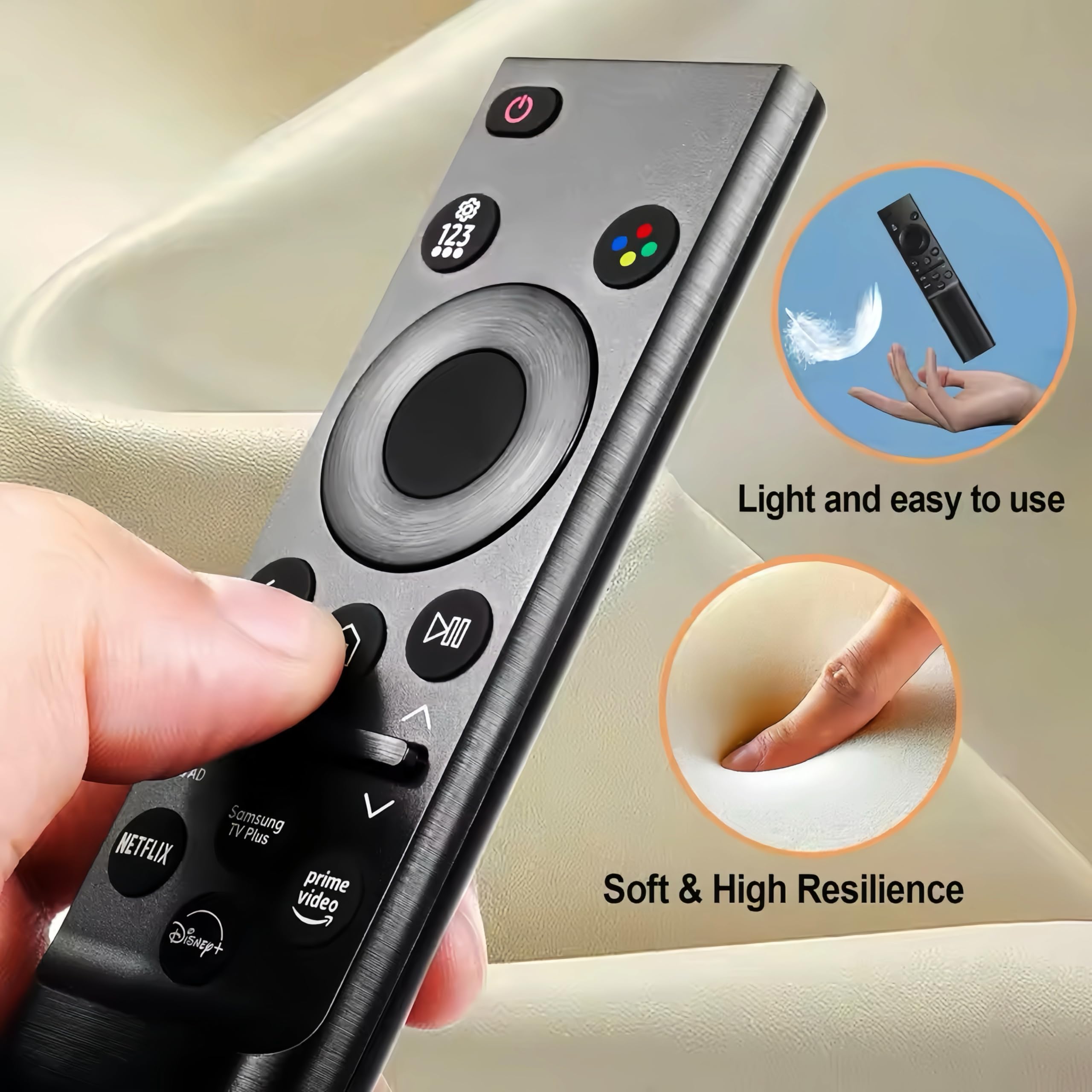 BN59-01388A Zamienny pilot do Samsung Crystal 4K Smart TV CU7000 DU7200 UN50DU7200 UN55DU7200 UN60DU7200 UN65DU7200 UN55DU7200FXZA UN70DU7200 UN43DU72000 FXZA UN500 DU7200FXZA