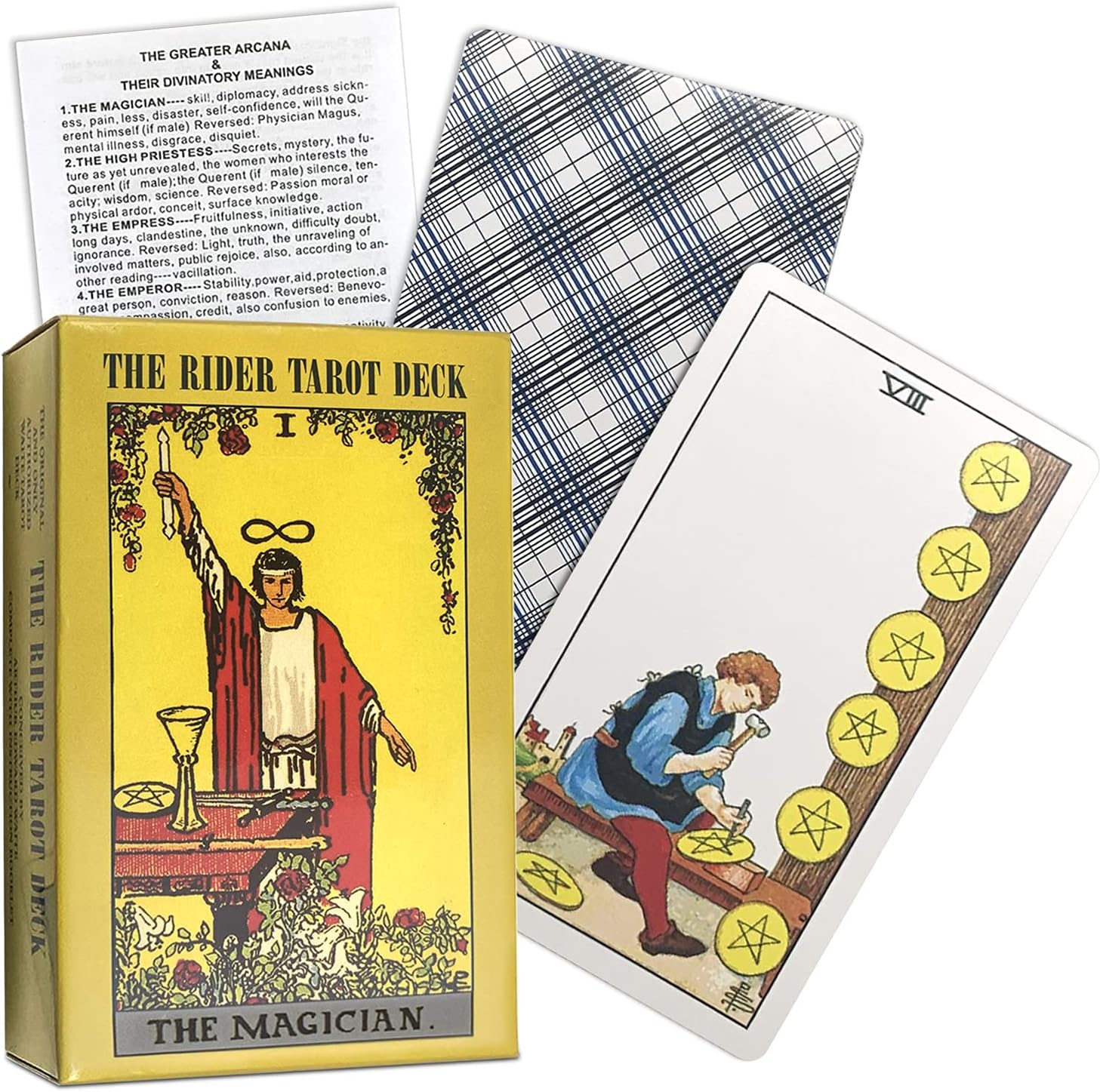 Original Rider-Waite Tarot Deck Cards Magician Brand New! Magic Diviniation Occult
