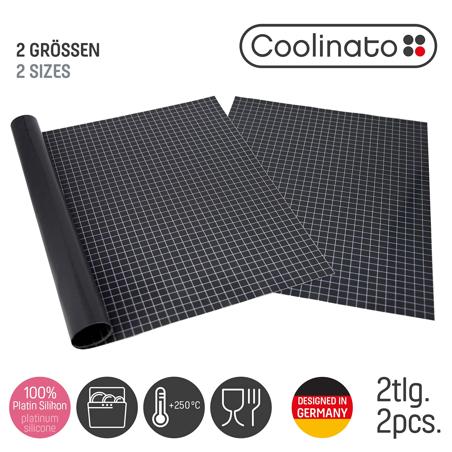 4 Tapis De Four Antiadhésifs Lifhety 40x33cm - Réutilisables, Lavables - Protection Fond De Four