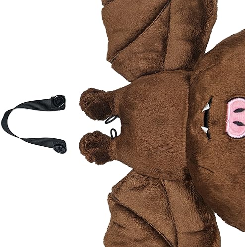 Miniatura 5 de The Ghoulish Garb Battholomew - Juguete de peluche de murciélago espeluznante lindo peluche de Halloween