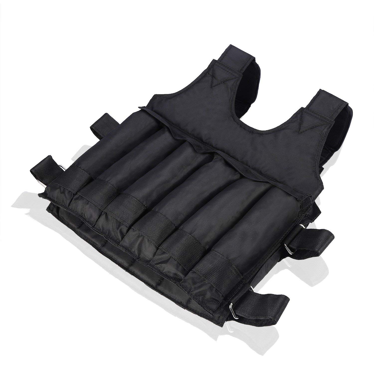 VGEBY1 Weighted Vest, 50 kg Load Capacity, Adjustable