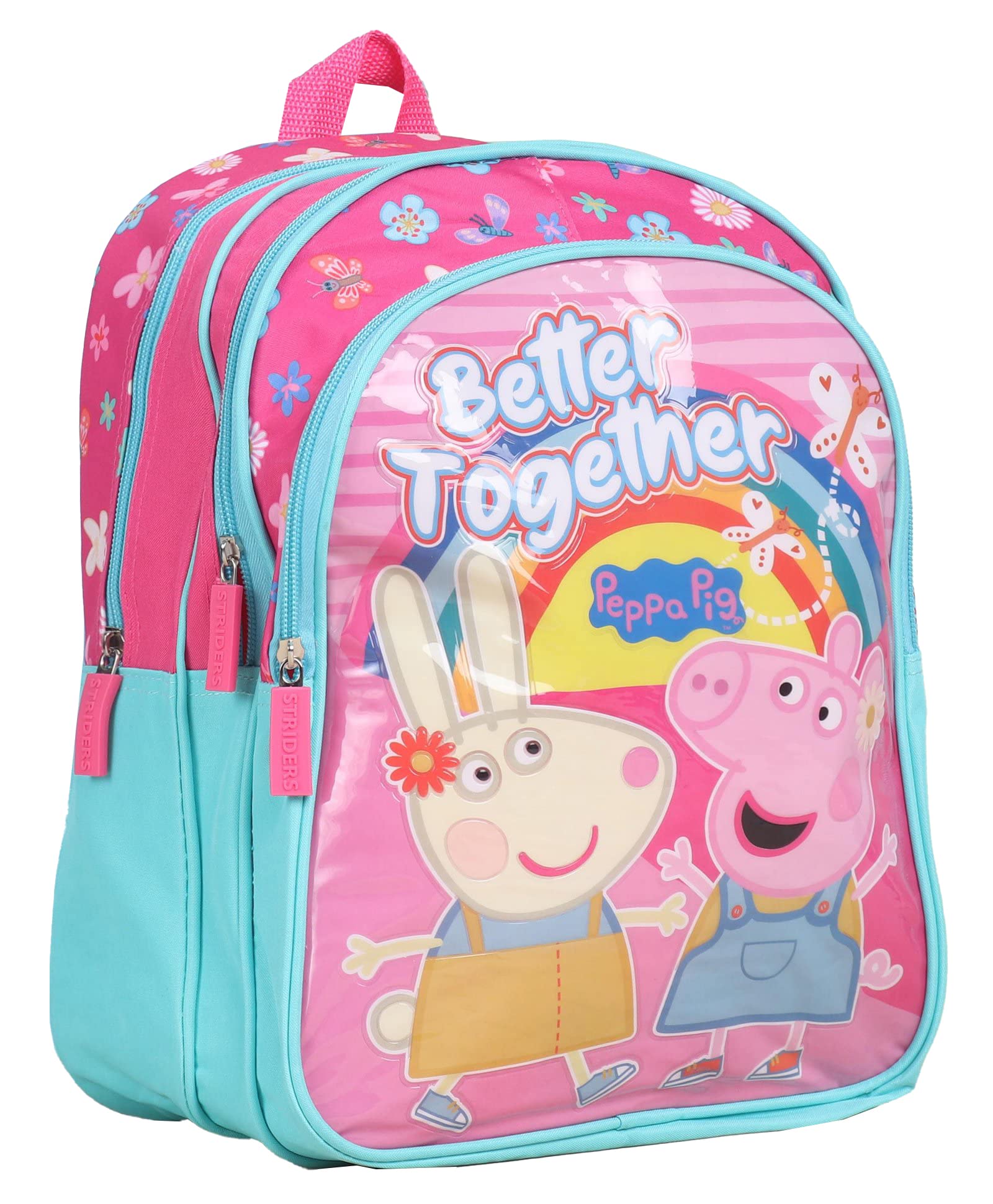 striders Peppa Pig Better Together 41 cmKids 3D Cartoon Adjustable Backpack-picture-8