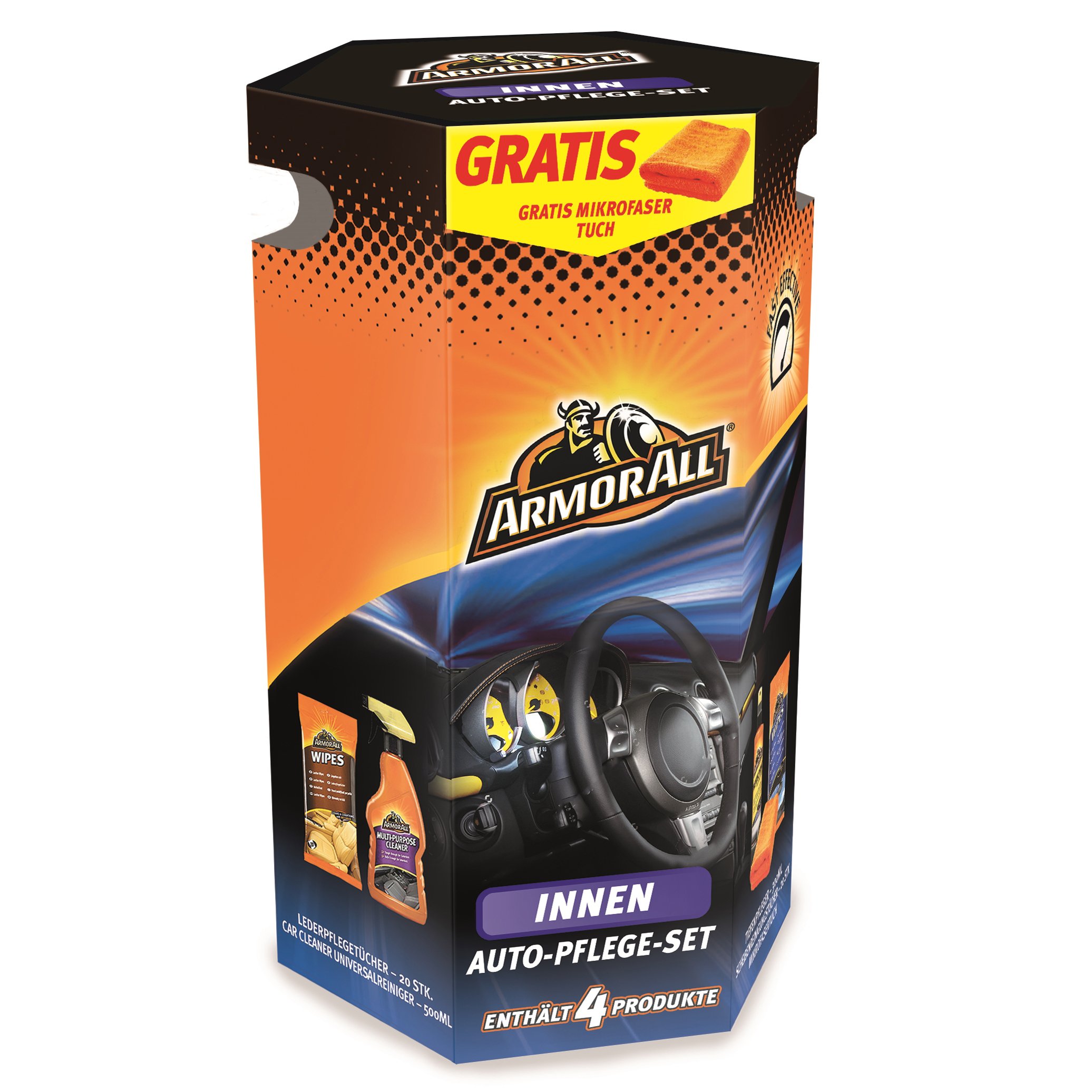 Kit d'entretien de voiture intérieur Armor All pour nettoyer l'auto avant les vacances - 2