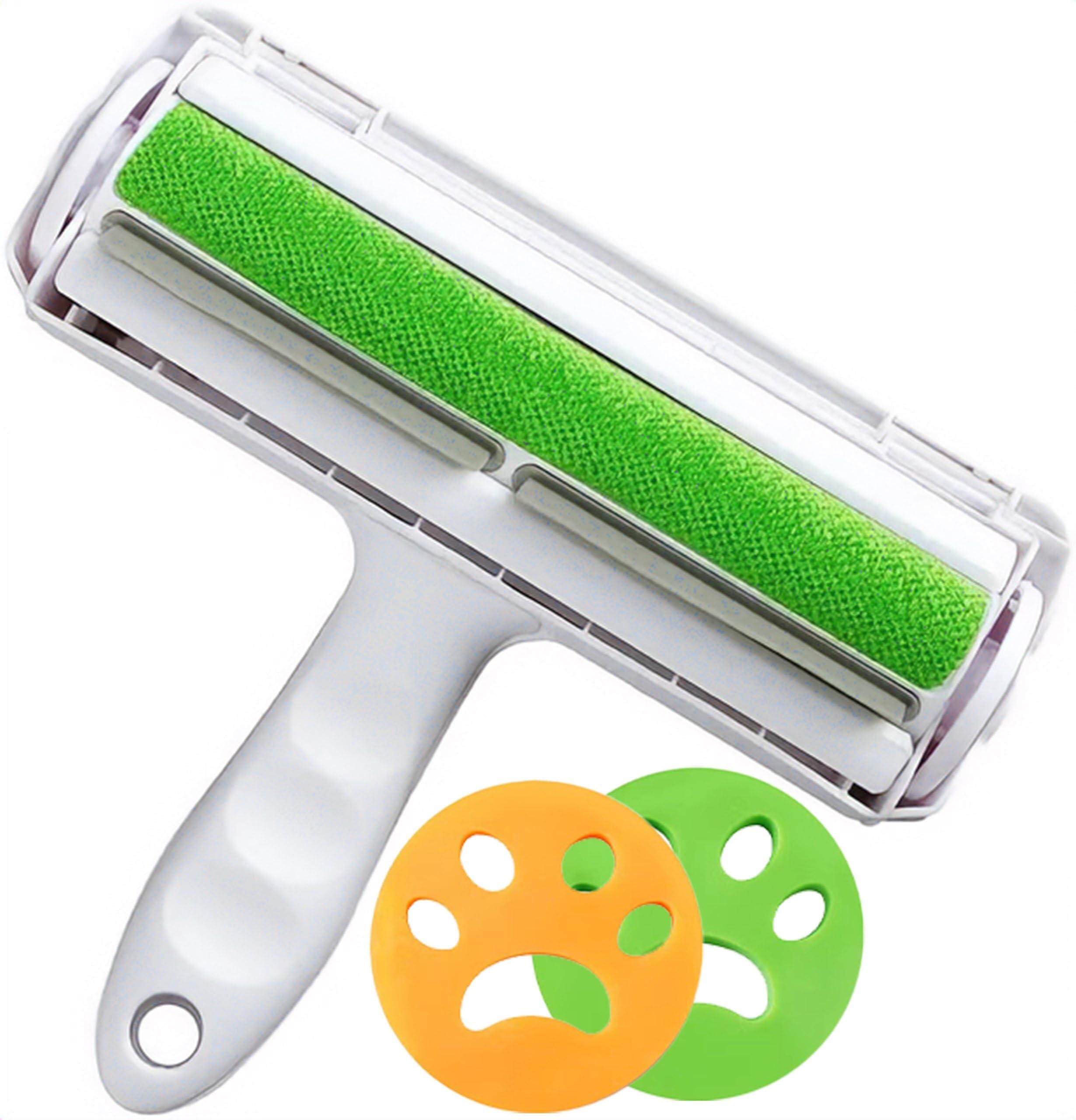 Quita Pelos Mascota + 2 Pegatinas para Lavadora, Cepillo Quitapelos para Mascotas, Rodillo Recoge Pelos Perros y Gatos, Apto para Ropa, Sofá, Alfombras y Coche, Cepillo para Quitar Pelos de Mascotas