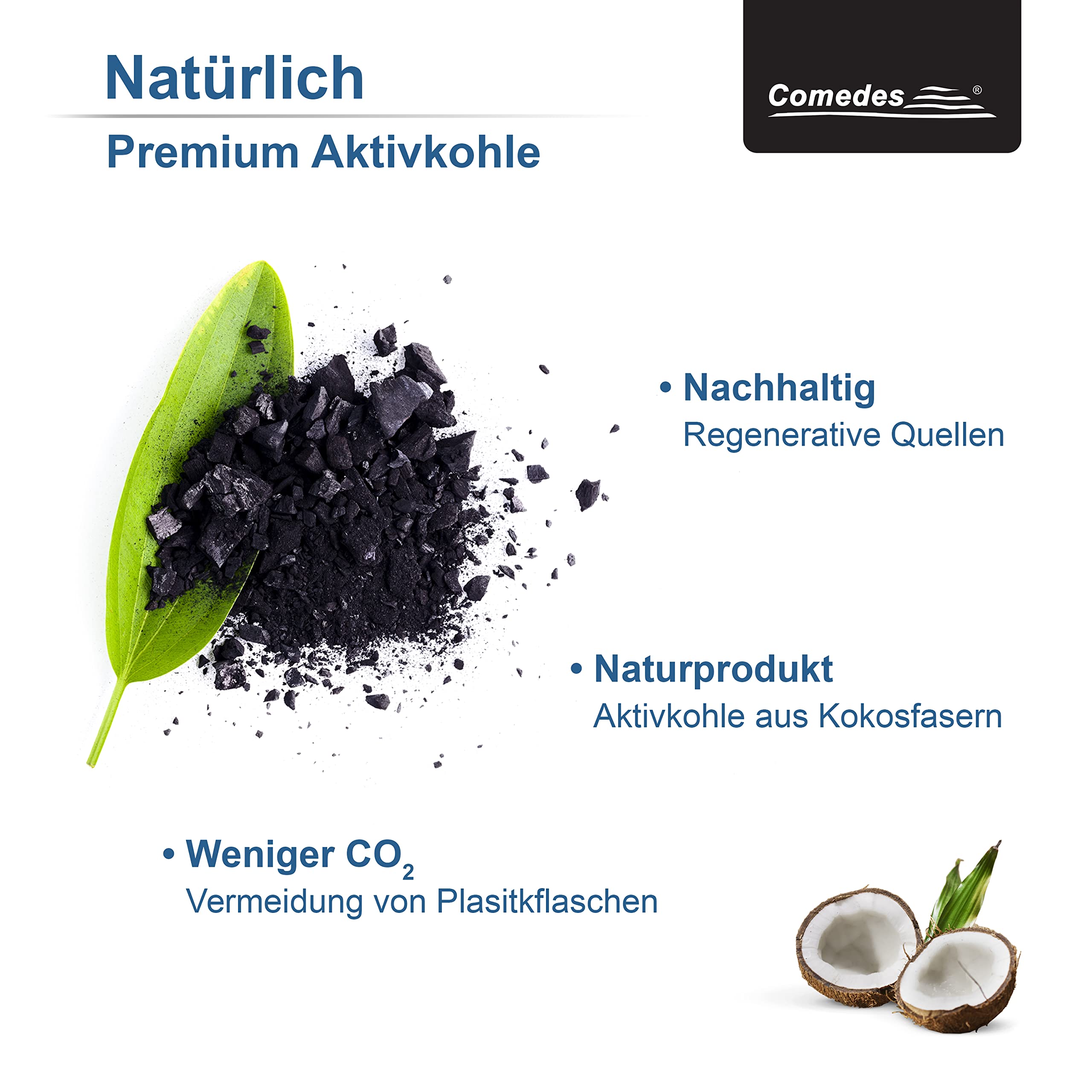 Comedes Wasser-Filter für Samsung DA97-08006 Side-by-Side Kühlschränke, Ersatz für Samsung DA29-00020B, DA29-00019A, HAF-CIN/EXP (4 Stück)